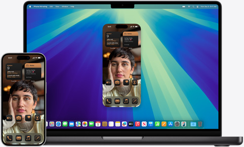 iPhone and Mac