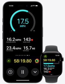 iPhone and Apple Watch